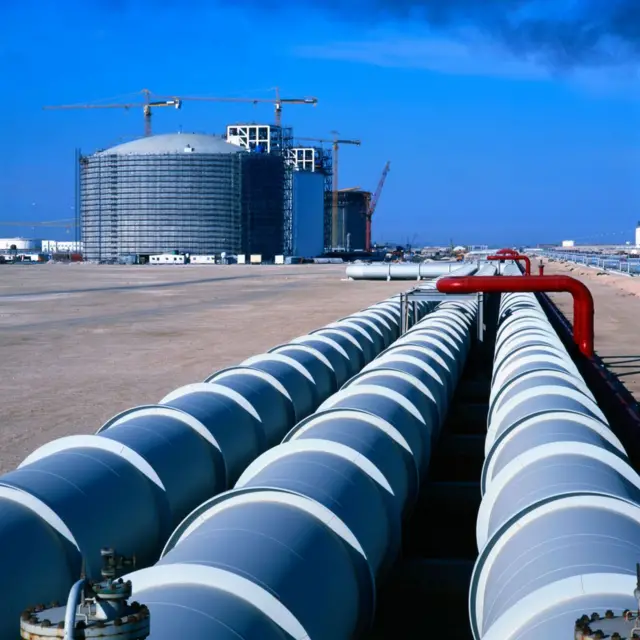 क़तर की एलएनजी लाइन