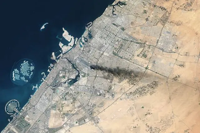 ਈਰਾਨ ਨੇ ਦੁਬਈ ਉੱਤੇ ਕਈ ਡ੍ਰੋਨ ਹਮਲੇ ਕੀਤੇ