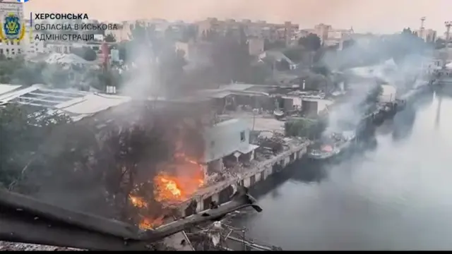 Обстріли Херсона