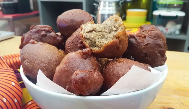 Beignets à base de mil