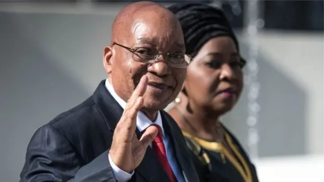 Jacob Zuma na Mke wake