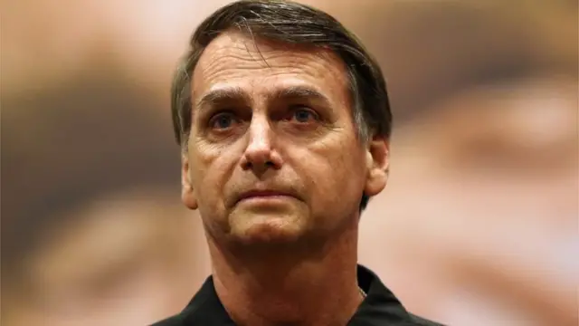 Jair Bolsonaro, candidato à presidência no Brasil