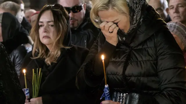 Марія Максакова на відспівування свого вбитого чоловіка Дениса Вороненкова