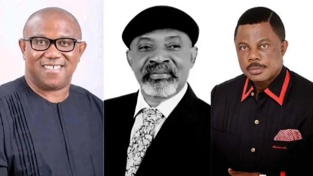 Peter Obi, Chris Ngige na Willie Obiano