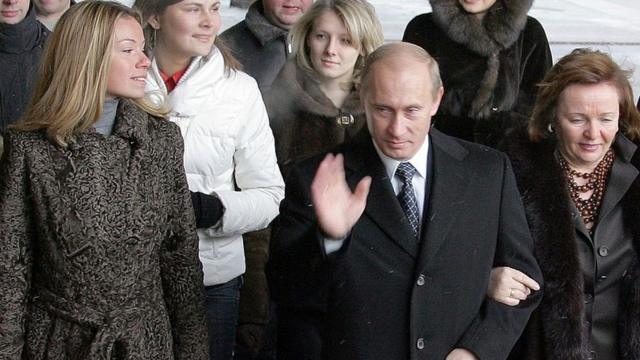 Maria Vorontsova, Vladimir Putin and his wife Lyudmila
