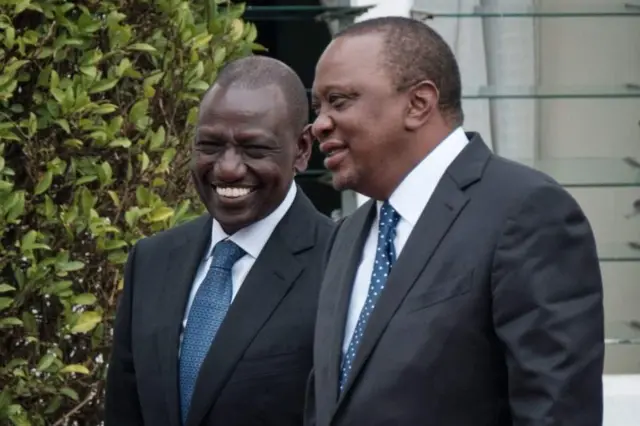 Madaxweyne Kenyatta iyo ku xigeenkiisa Ruto