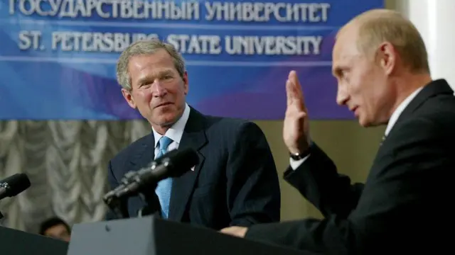 व्लादिमी आणि लुडमिला पुतिन, 2000 सालचा फोटो 