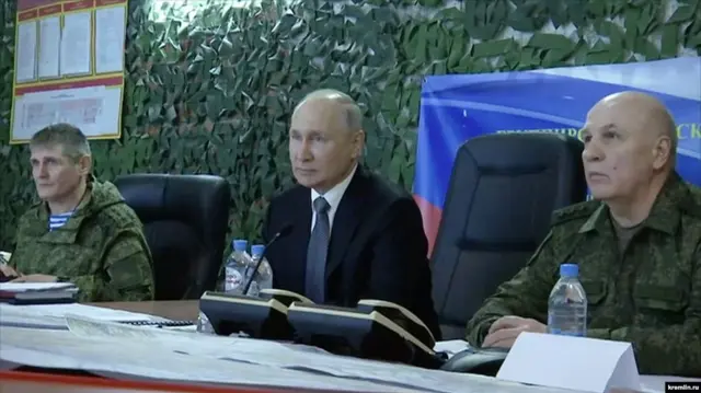 Путін у штабі