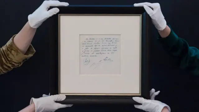 گواهی شروع کار لینول مسی در بارسلونا