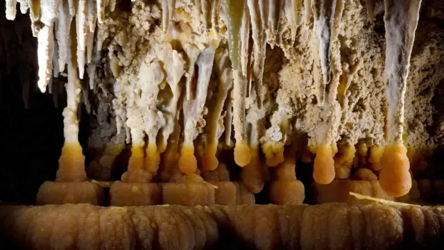 Espeleotemas de la cueva de Lechuguilla