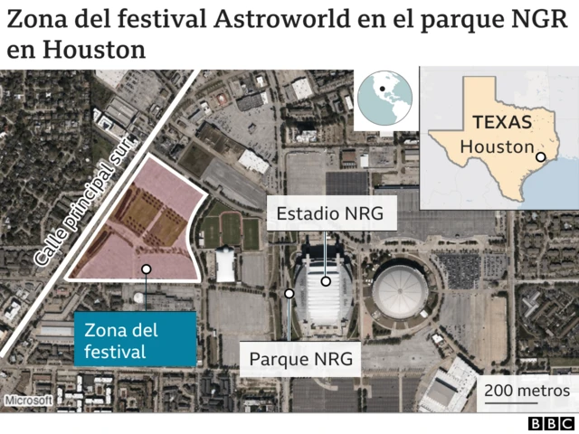 Mapa de la zona