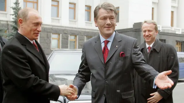 Путін і Ющенко