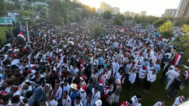 ኣከባብራ በዓል ኢሬቻ ኣብ ኣዲስ ኣበባ ብስእሊ