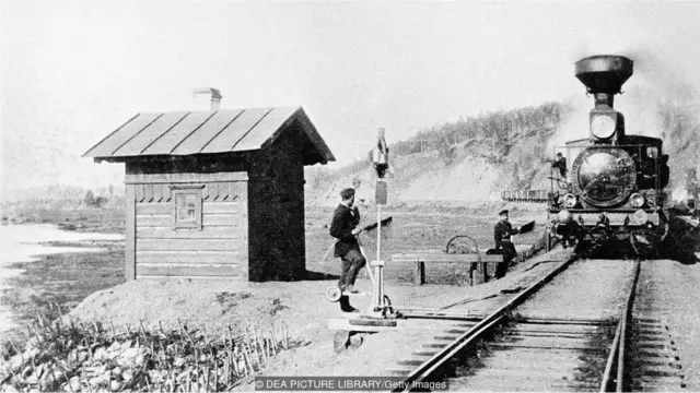 One hundred years ago, the train journey from Kazan to Siberia would have taken month