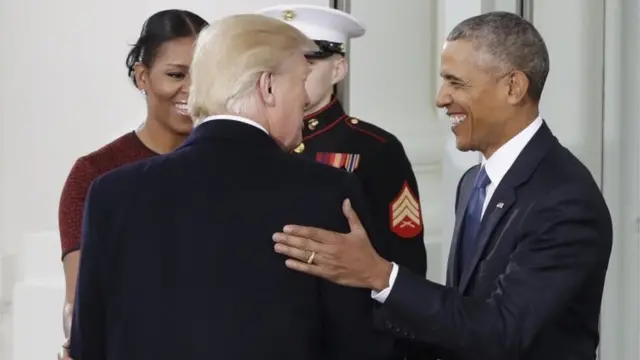 Обама и Трамп