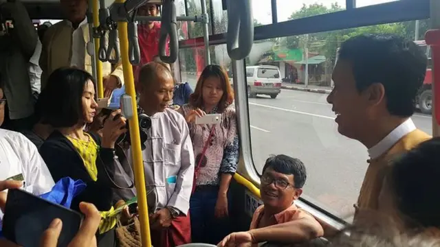 YBS ကားပေါ်မှာတွေ့ရတဲ့ ဦးဖြိုးမင်းသိန်း