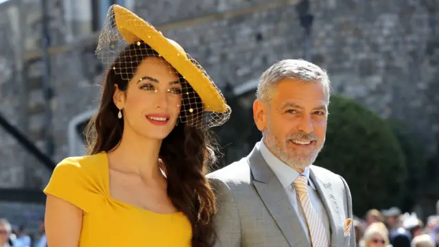 Pasangan George dan Amal Clooney