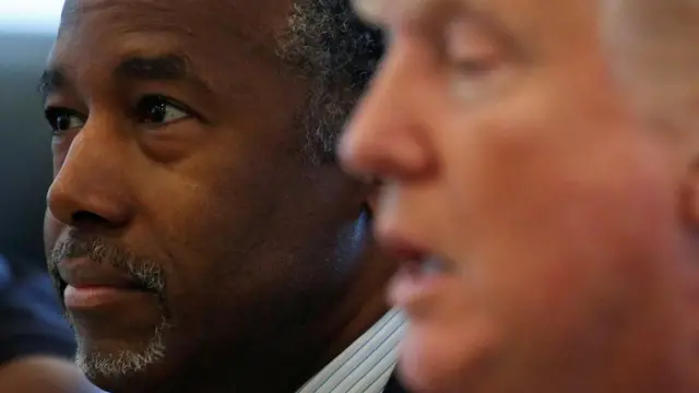 Ben Carson y Donald Trump