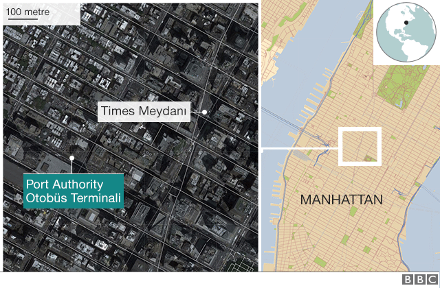 Manhattan haritası