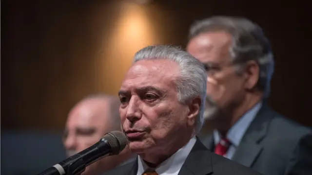 Presidente brasileño, Michel Teme.