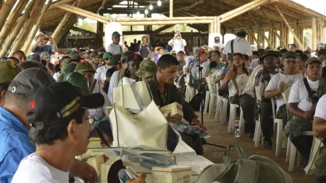 Delegados de las FARC