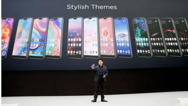 Presentación de nuevos modelos de Huawei en París