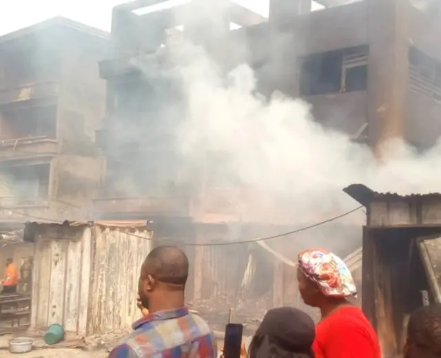 Ọkụ gbara n'Onịcha