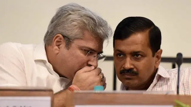 कैलाश गहलोत और केजरीवाल