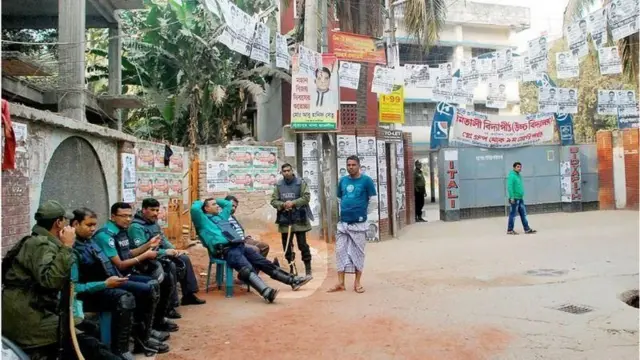 ২০২৪ সালের ৫ই জানুয়ারি নির্বাচনে অনেক কেন্দ্র ছিল এমন ভোটারহীন