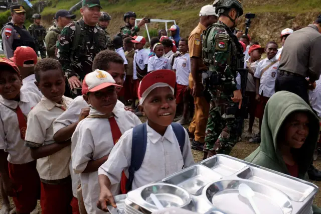 papua, makan bergizi gratis