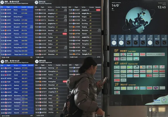 Азырынча кытайлыктарды Жапонияга барбоого чакырыктар кеңеш берүүчү мүнөзгө гана ээ, бирок Кытайдын бийлиги жапон багытындагы каттамдардын санын расмий түрдө кыскартышы мүмкүн.