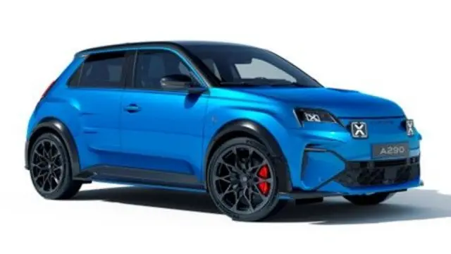 آلپین A290 مدل تقویت‌شده رنو ۵ الکتریکی است