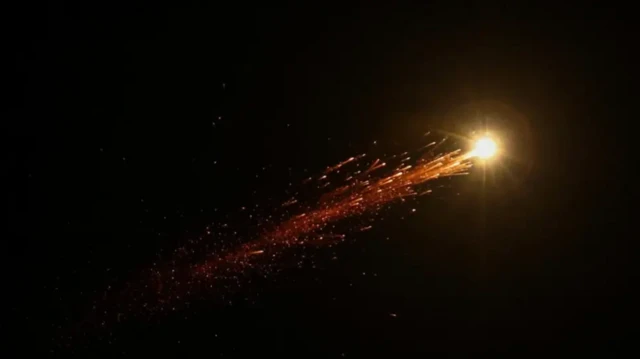 Yersusəlimdən (Qüds) çəkilmiş İran raketi