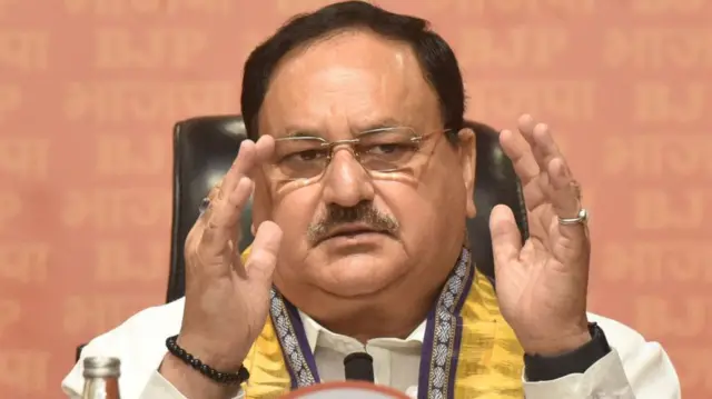 बीजेपी अध्यक्ष जेपी नड्डा 