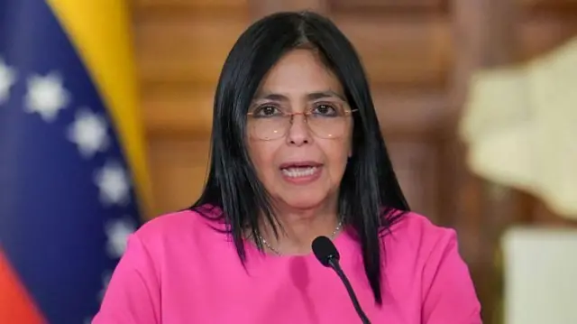 व्हेनेझुएलाच्या उपराष्ट्राध्यक्ष डेल्सी रॉड्रिग्ज. (फाइल फोटो)