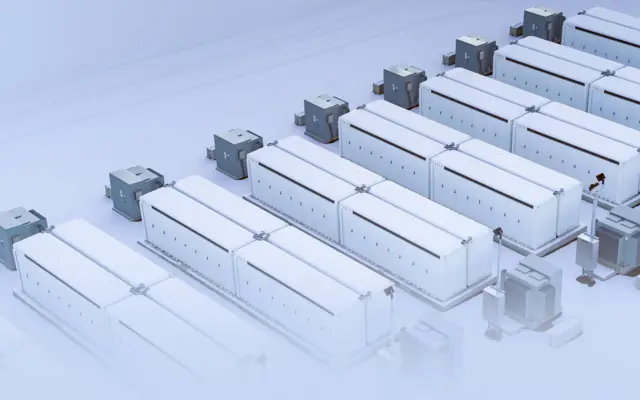  یک سیستم ۳۷ واحدی ۴۶ مگاواتی باتری‌های مگاپک در شبه جزیره کنای آلاسکا 