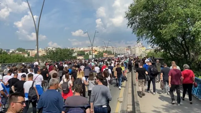 митинг, вучић