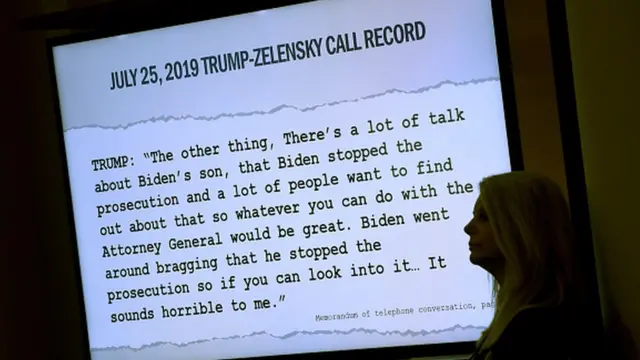 Trump'ın Zelenskiy ile telefon görüşmesi, Temsilciler Meclisi'nde soruşturmadan geçmişti