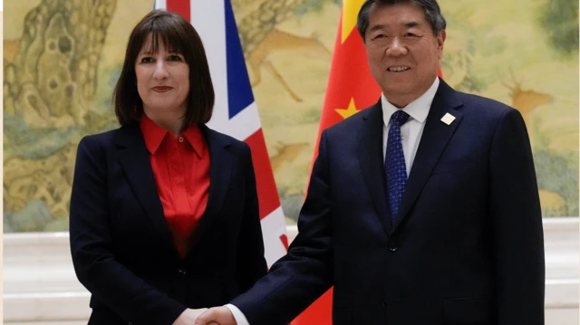 英国财政大臣蕾切尔·里夫斯（Rachel Reeves）