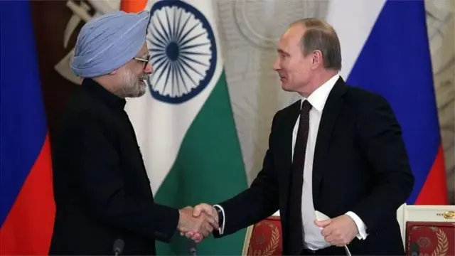 మన్మోహన్ సింగ్, వ్లాదిమిర్ పుతిన్