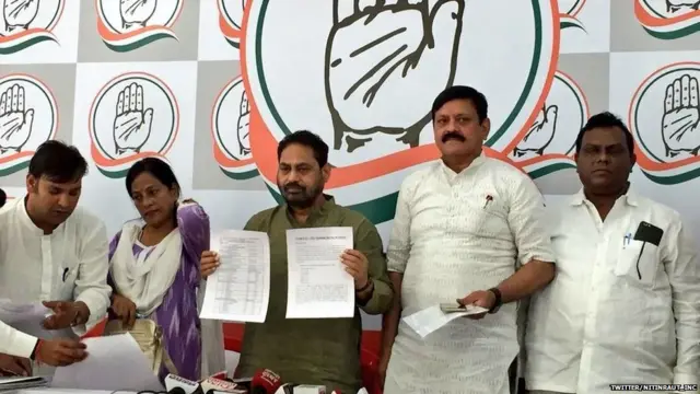 अखिल भारतीय काँग्रेस कमिटीचे अनुसूचित जाती विभागाचे राष्ट्रीय प्रमुख नितीन राऊत