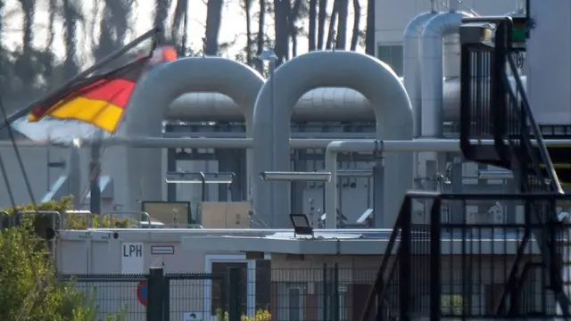 Газопровод NorthStream-1 в Германии
