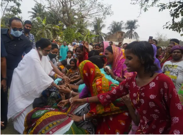 नंदीग्राम में ममता बनर्जी