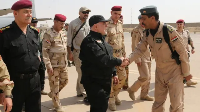 Xaydar Al-Cabbaadi oo ka degay Mosul