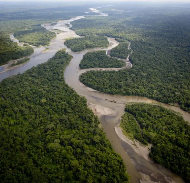 Parte da Amazônia do Equador