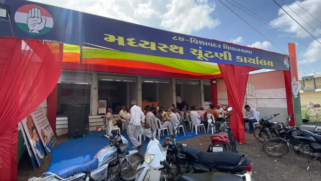 બીબીસી ગુજરાતી ભાજપ કૉંગ્રેસ આપ વીસાવદર પેટાચૂંટણી વિધાનસભા કેશુભાઈ પટેલ