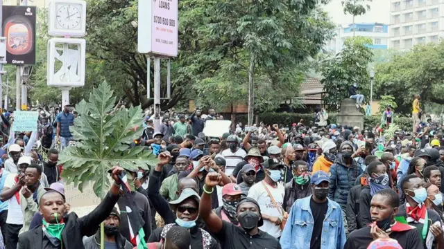 Aworan awọn oluwọde niluu Nairobi