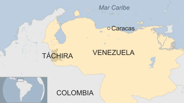 Mapa Táchira