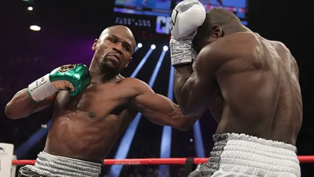 Mayweather venció a Andre Berto en su última pelea