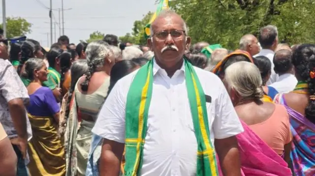 கரூர் 3084 ஏக்கர் இனாம் நில விவகாரம், தவெக, திமுக, பாஜக
